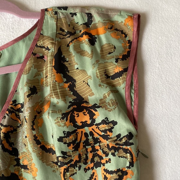 🪷Sundance🪷Silk Jacquard Dress - Picture 5 of 9